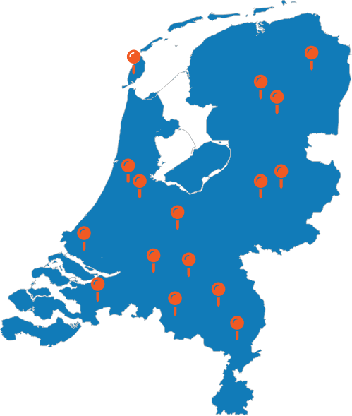 nederlandse kaart