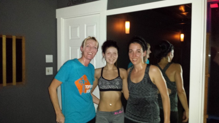 20141217 - Topsport for Life - Hot Yoga met Yolanda en Priscilla