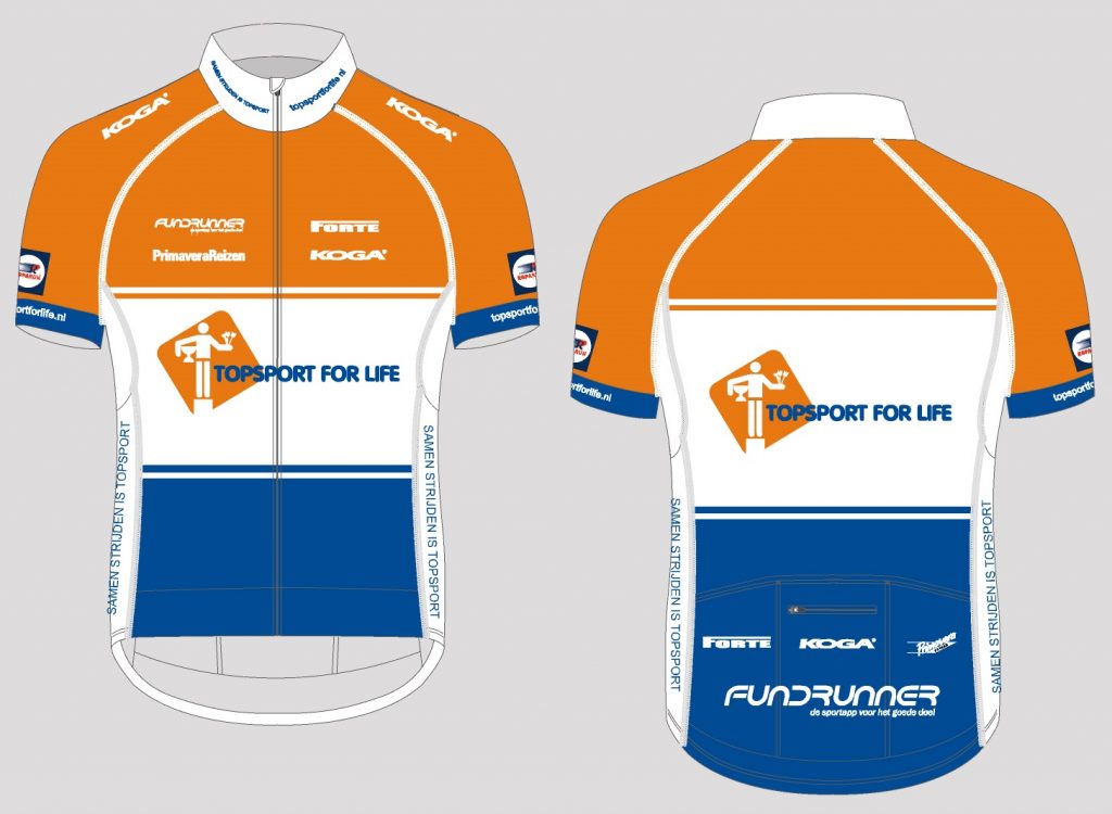 Topsport for Life - Wielershirt Pro 2015