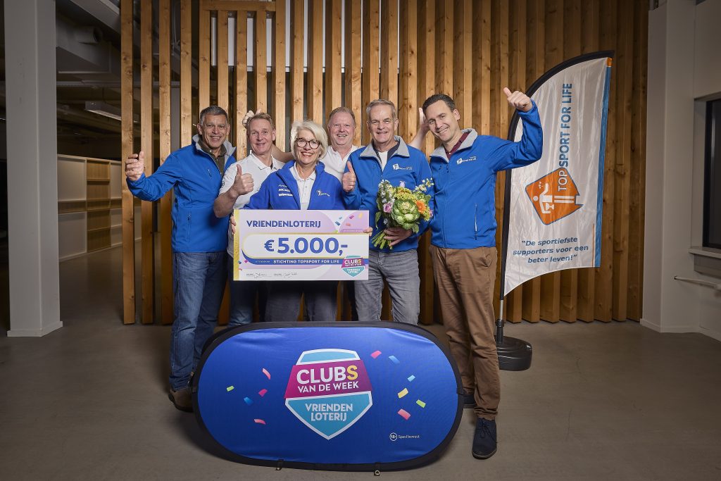 club van de week stichting topsport for life