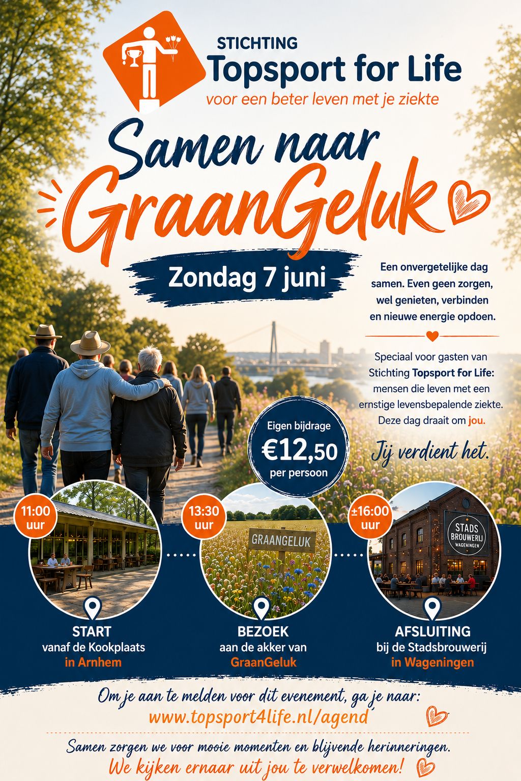 flyer samen naar graan geluk